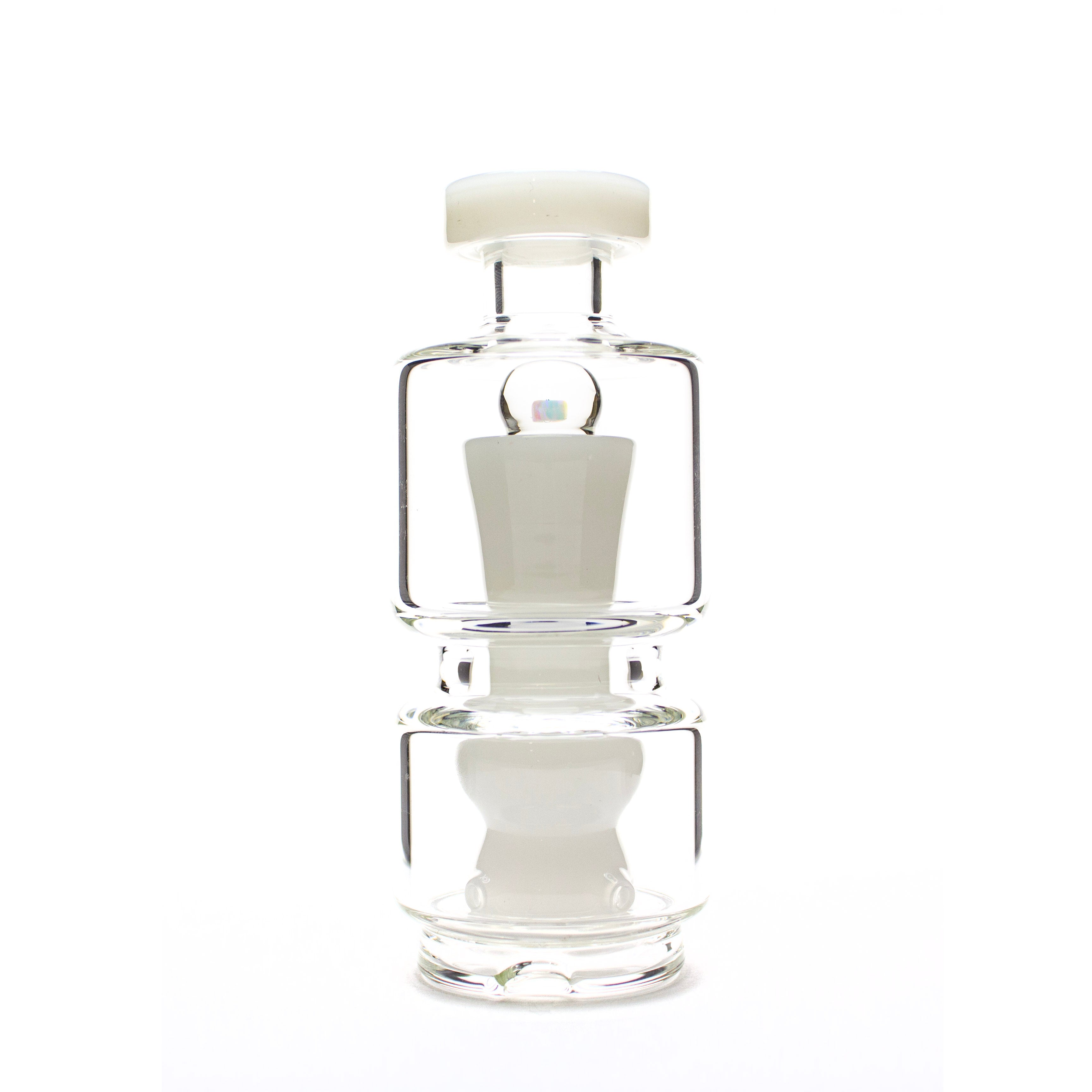 Dark Matter White Opal Mushroom Peak Attachment - Planet Caravan